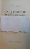 Rakkauskirje ja muita novelleja