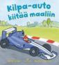 Kilpa-auto kiitää maaliin