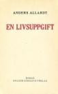 En livsuppgift